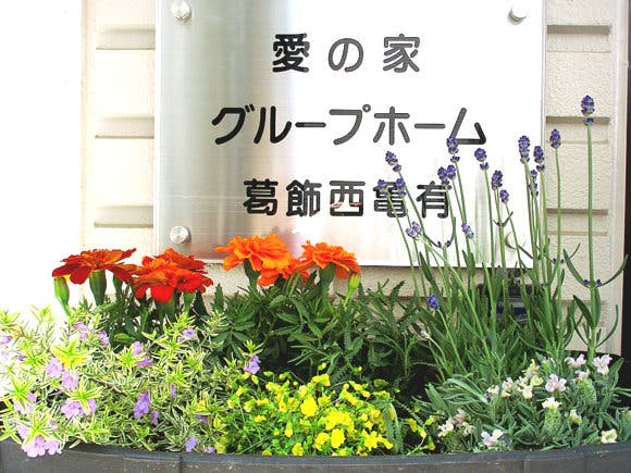 愛の家グループホーム葛飾西亀有 花壇