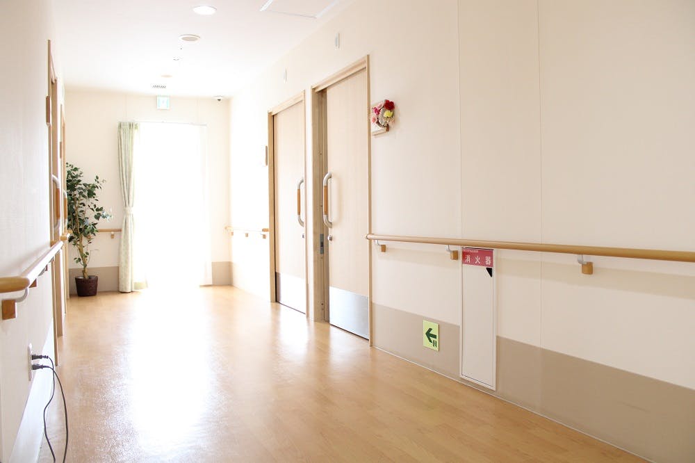 ホームステーションらいふ梅屋敷 廊下