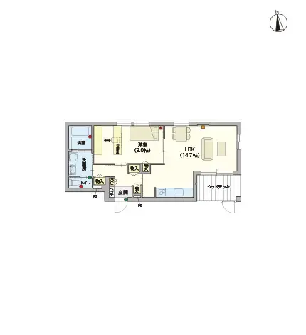 ヘーベルVillage世田谷3丁目 間取図