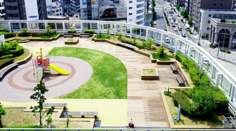 ブランシエール千種 屋上庭園