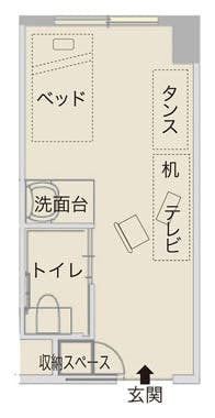 チャームスイート神戸摩耶 間取図
