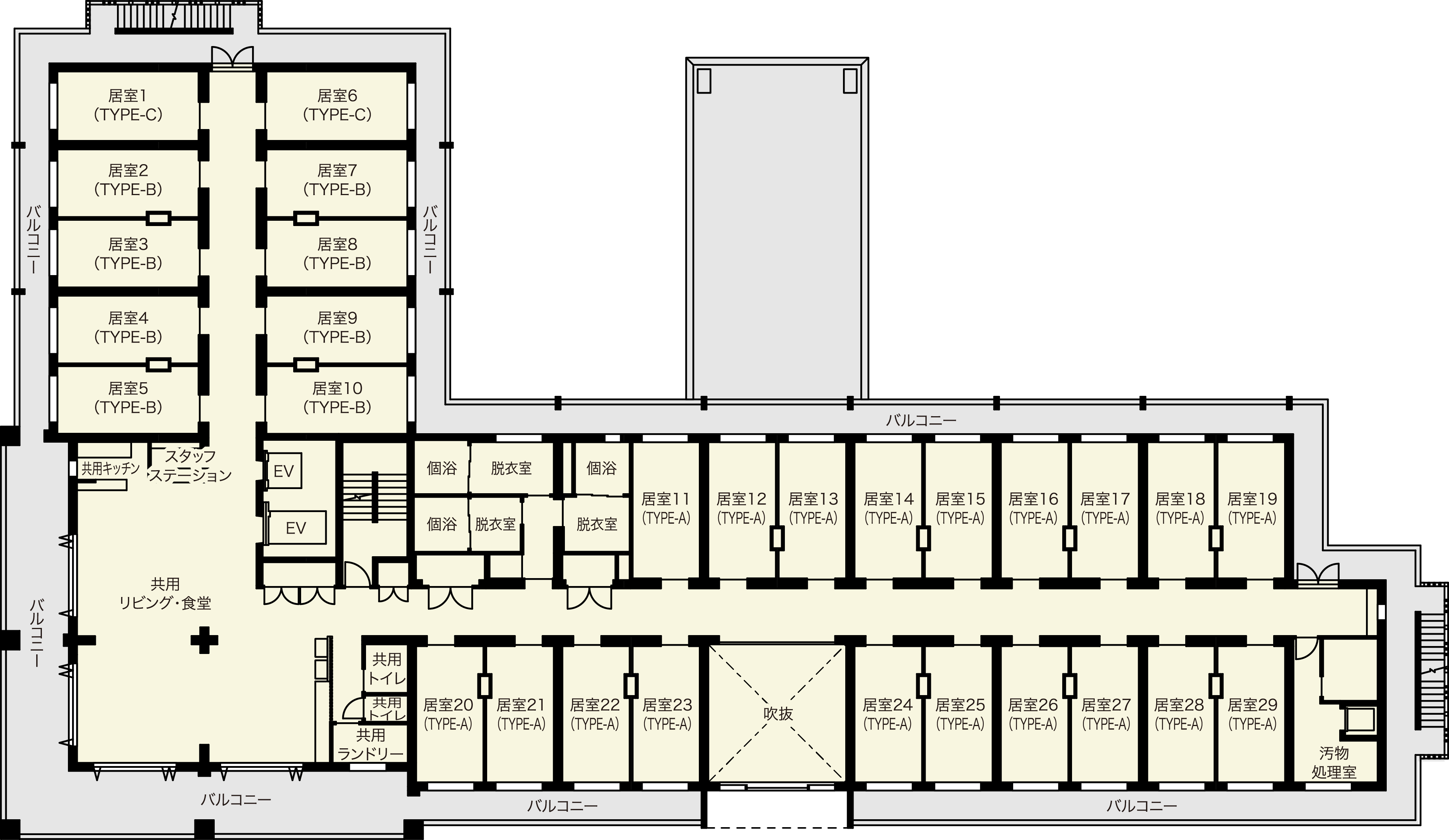 ニチイメゾン八千代緑が丘 間取図