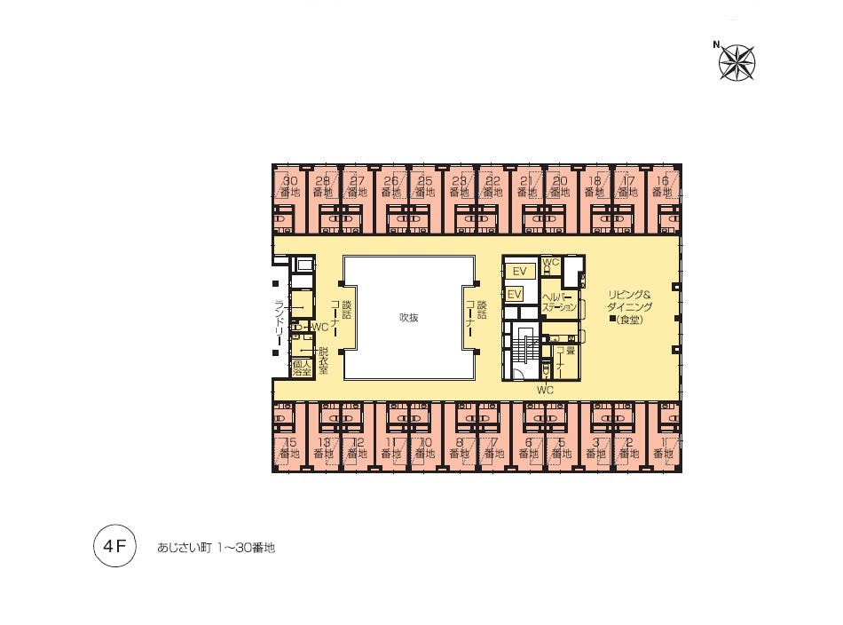 ニチイホーム はるひ野II番館 間取図