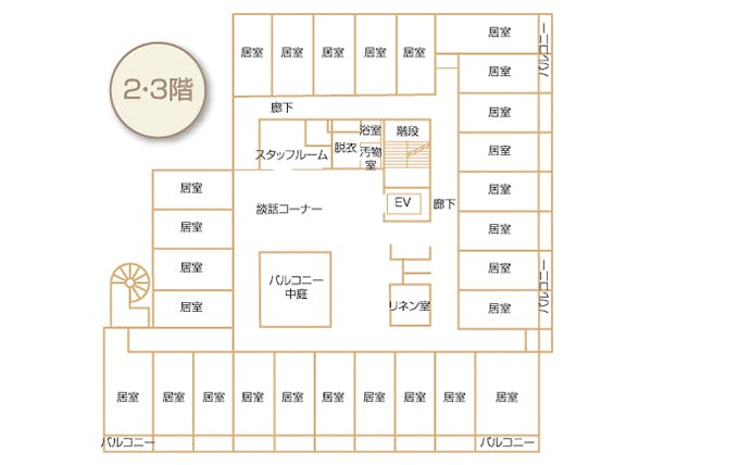 シルバーシャドウ 間取図
