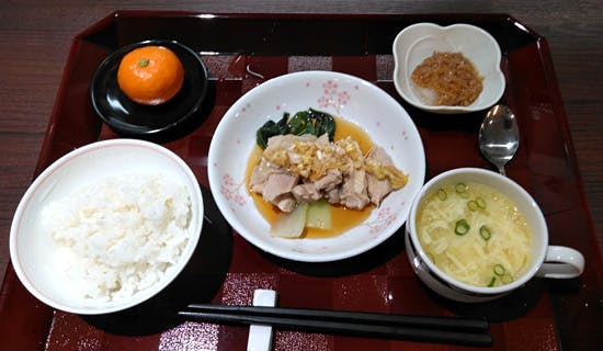 スミレの花 食事