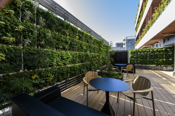 ブランシエール目黒 デッキテラス