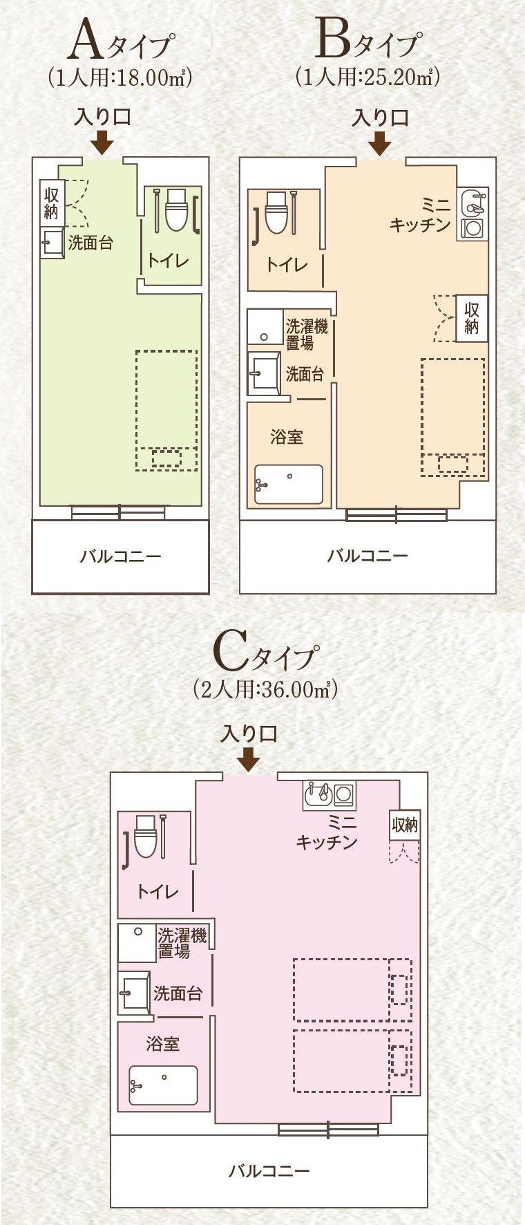 ココファン坂戸 間取図