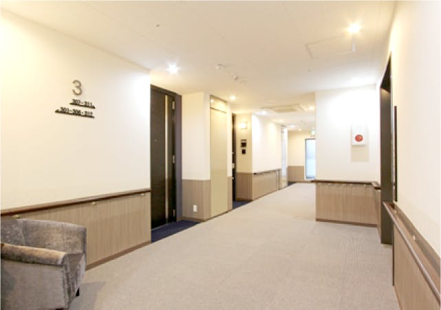 グランドマスト名古屋荒子 エレベーターホール