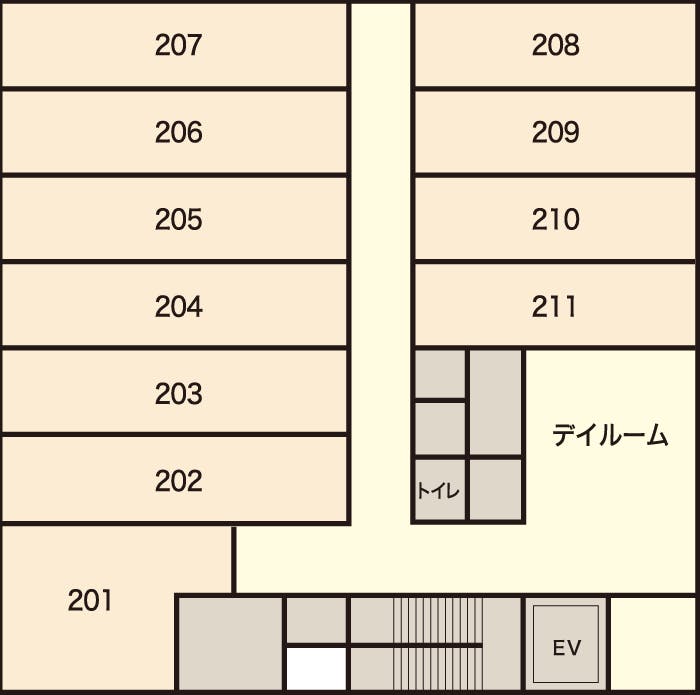 シニアヴィラ鷲沼 間取図