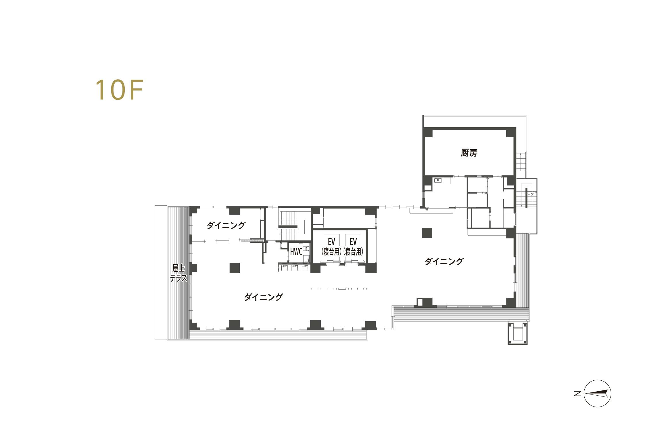 チャームプレミア京都烏丸六角 間取図