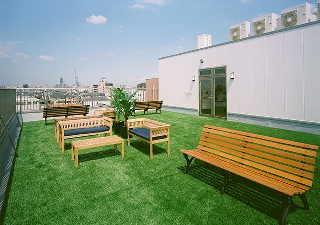 寿福の郷南巽 屋上庭園