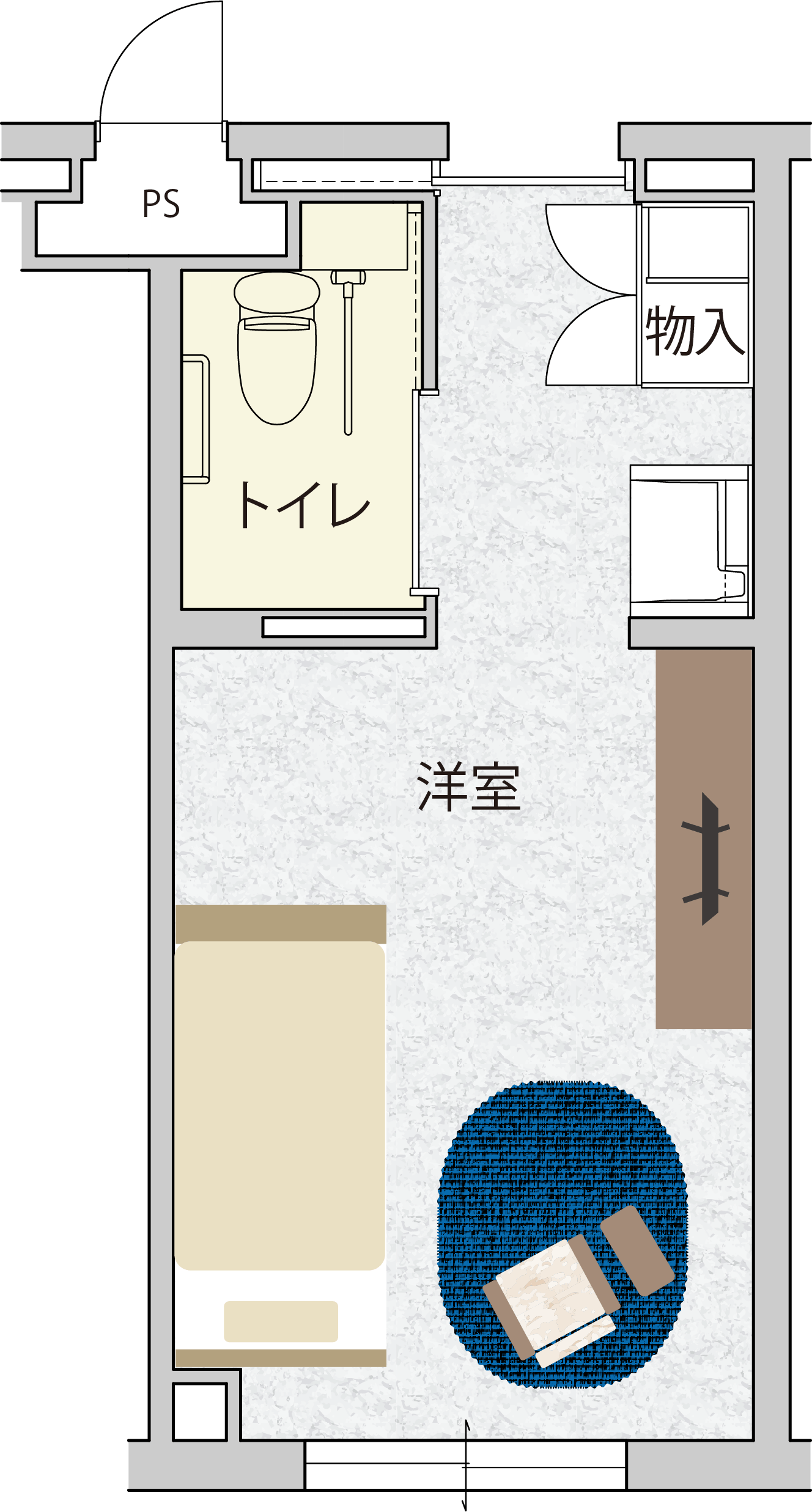 メヴィアン横浜上大岡 間取図