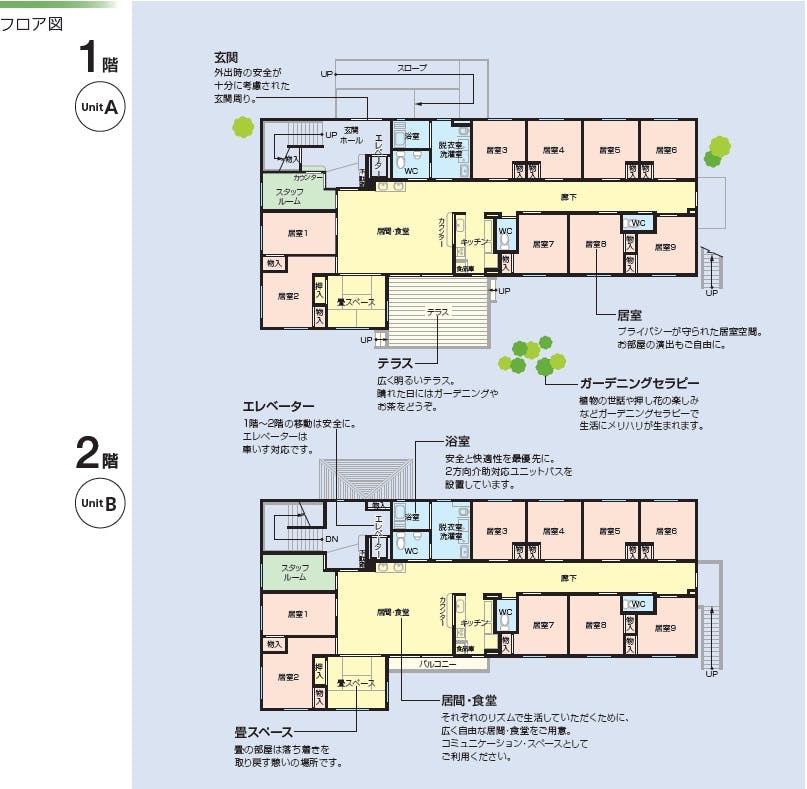 ニチイケアセンター御園 間取図