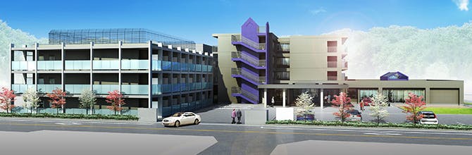 ケアハウス ベルエア 外観