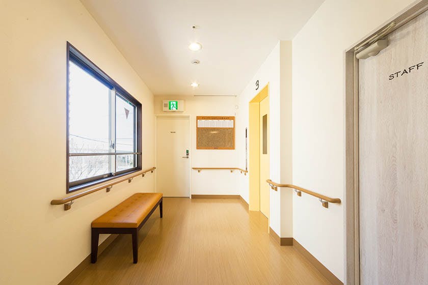 なでしこの家友渕町 エレベーターホール
