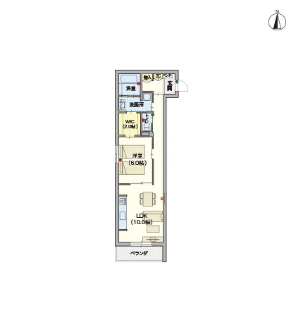 ヘーベルVillage蕨 間取図