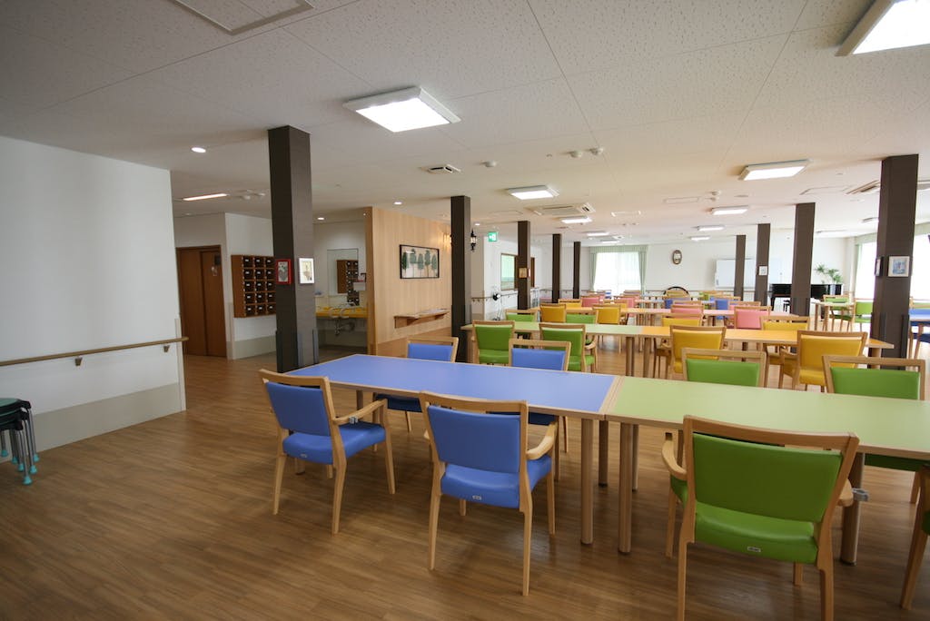 家族の家ひまわり嵐山 食堂（兼機能回復訓練室）