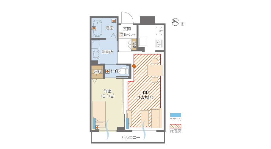 グランドマストアクティブ宮原 間取図