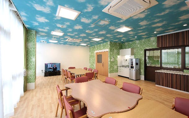 住宅型有料老人ホーム 赤とんぼ大津 食堂兼談話室