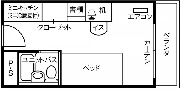 ドーミー福田町 間取図