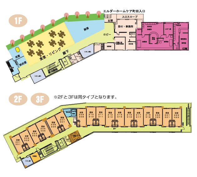 エルダーホームケア町田 間取図