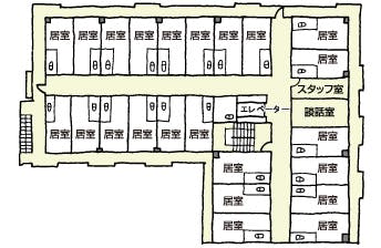 スーパー・コート堺 間取図
