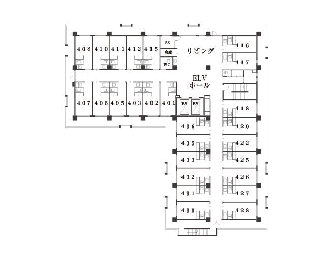 クラーチ・ファミリア船橋 間取図