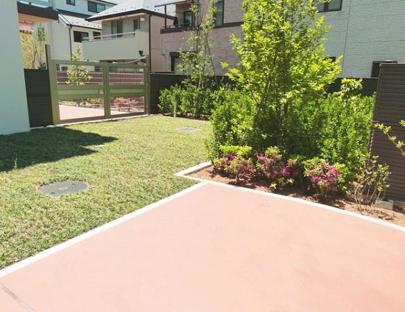 リアンレーヴ小平 庭