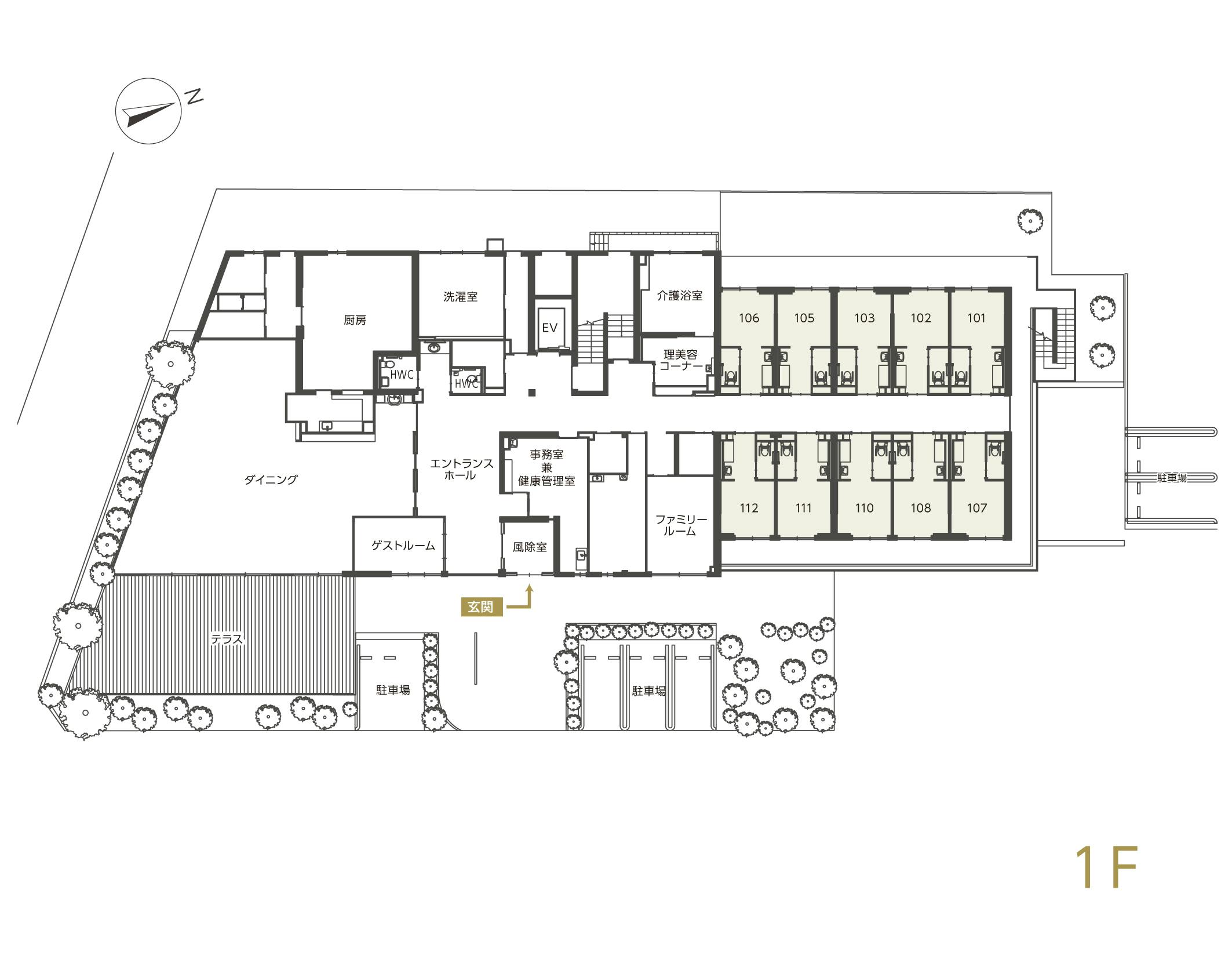 チャーム瀬田 間取図