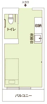 ココファン仙台東口 間取図