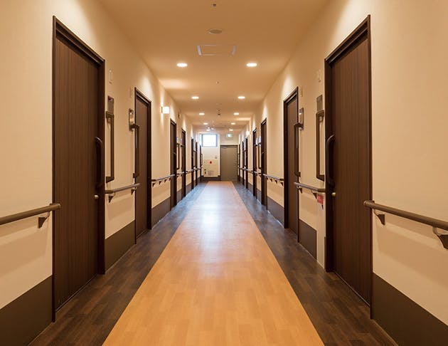 リアンレーヴみずほ台 廊下