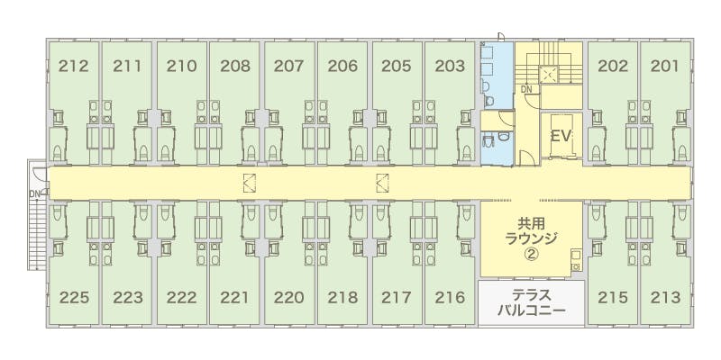 ハイムガーデン仙台泉一番館 間取図