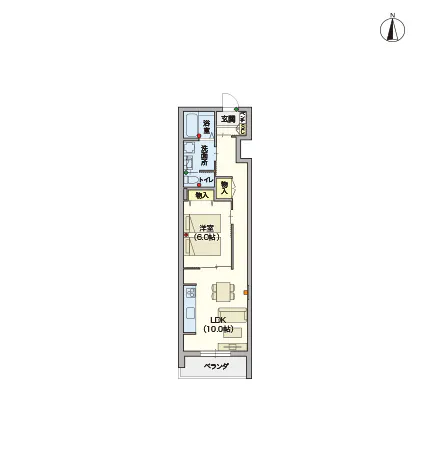 ヘーベルVillage蕨 間取図