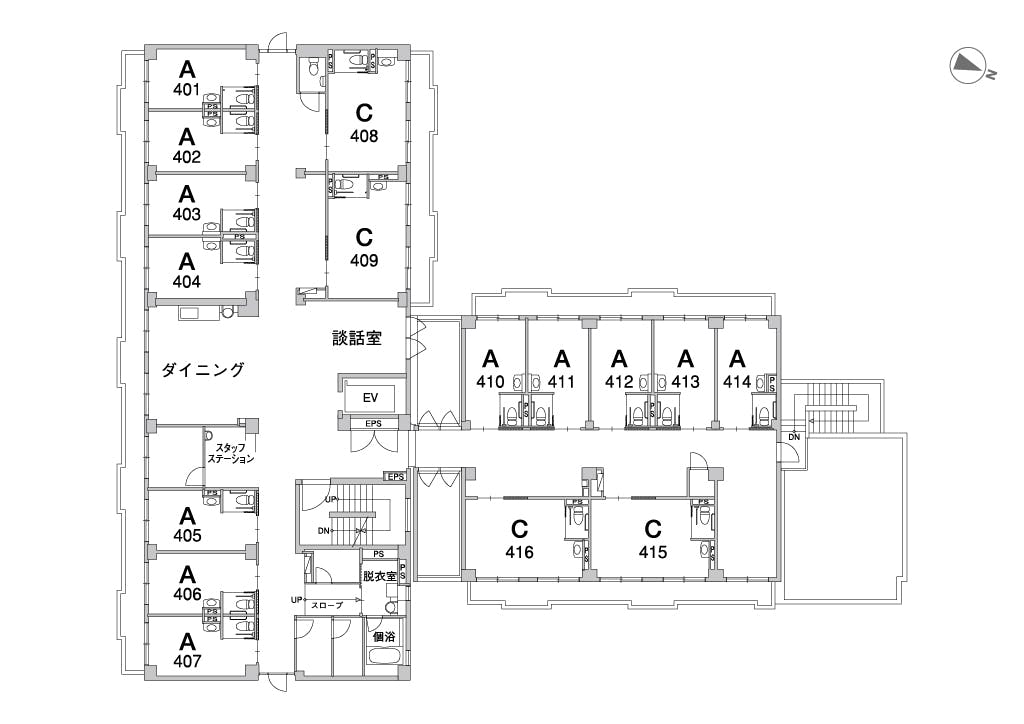 アズハイム南浦和 間取図