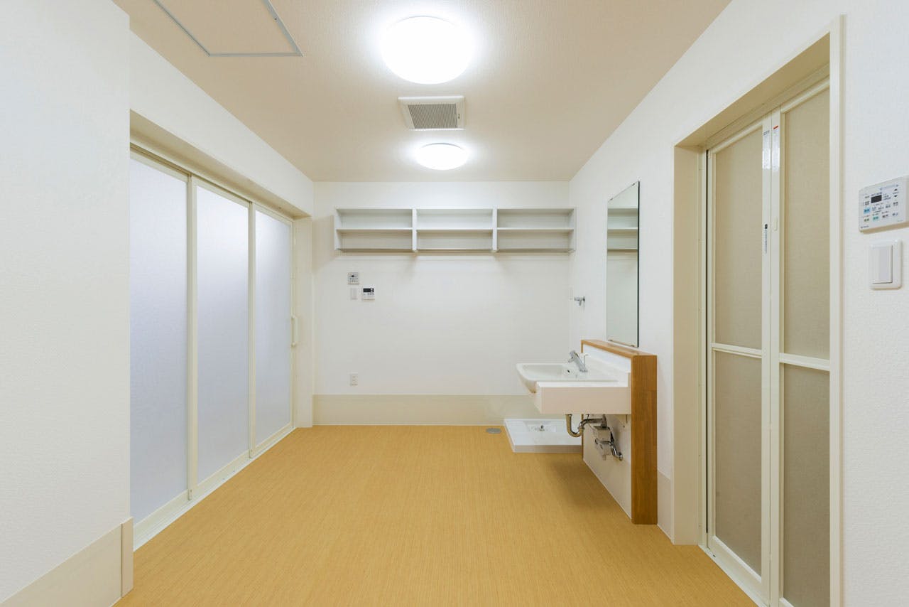 サービス付高齢者向け住宅さくらいふ丸新町 脱衣室