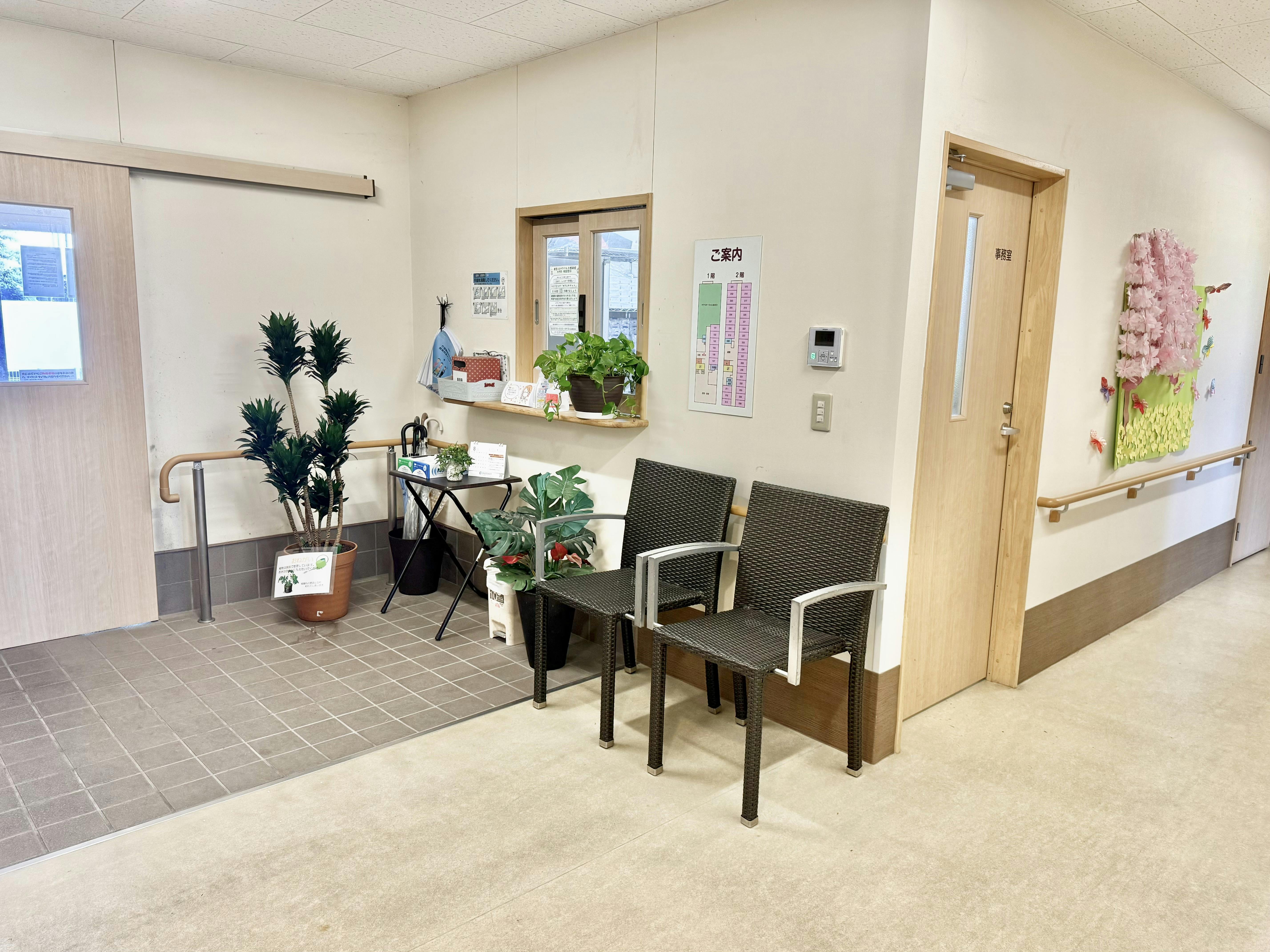 ふるさとホーム真岡 玄関