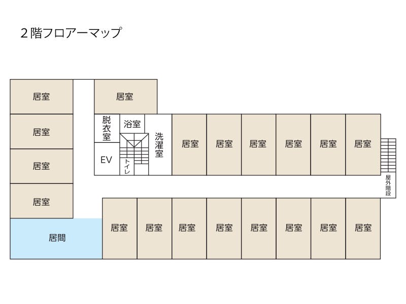 ヴィラいわた 間取図