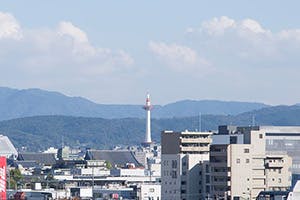 ローズライフ京都 屋上からの風景
