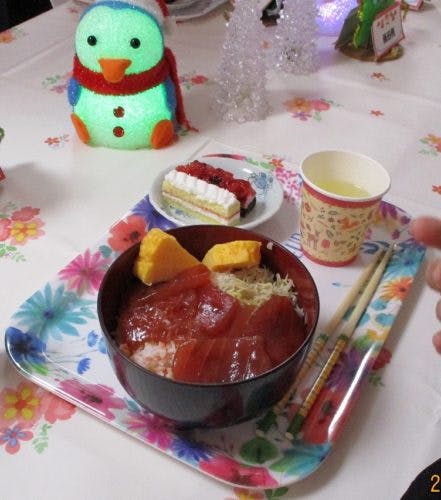 グループホームことりの森 クリスマスランチ
