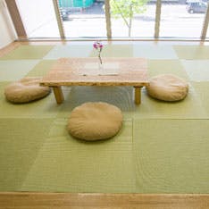 介護付有料老人ホームチエロ ラウンジ 和の空間