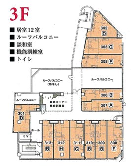 らくえん春岡館 間取図