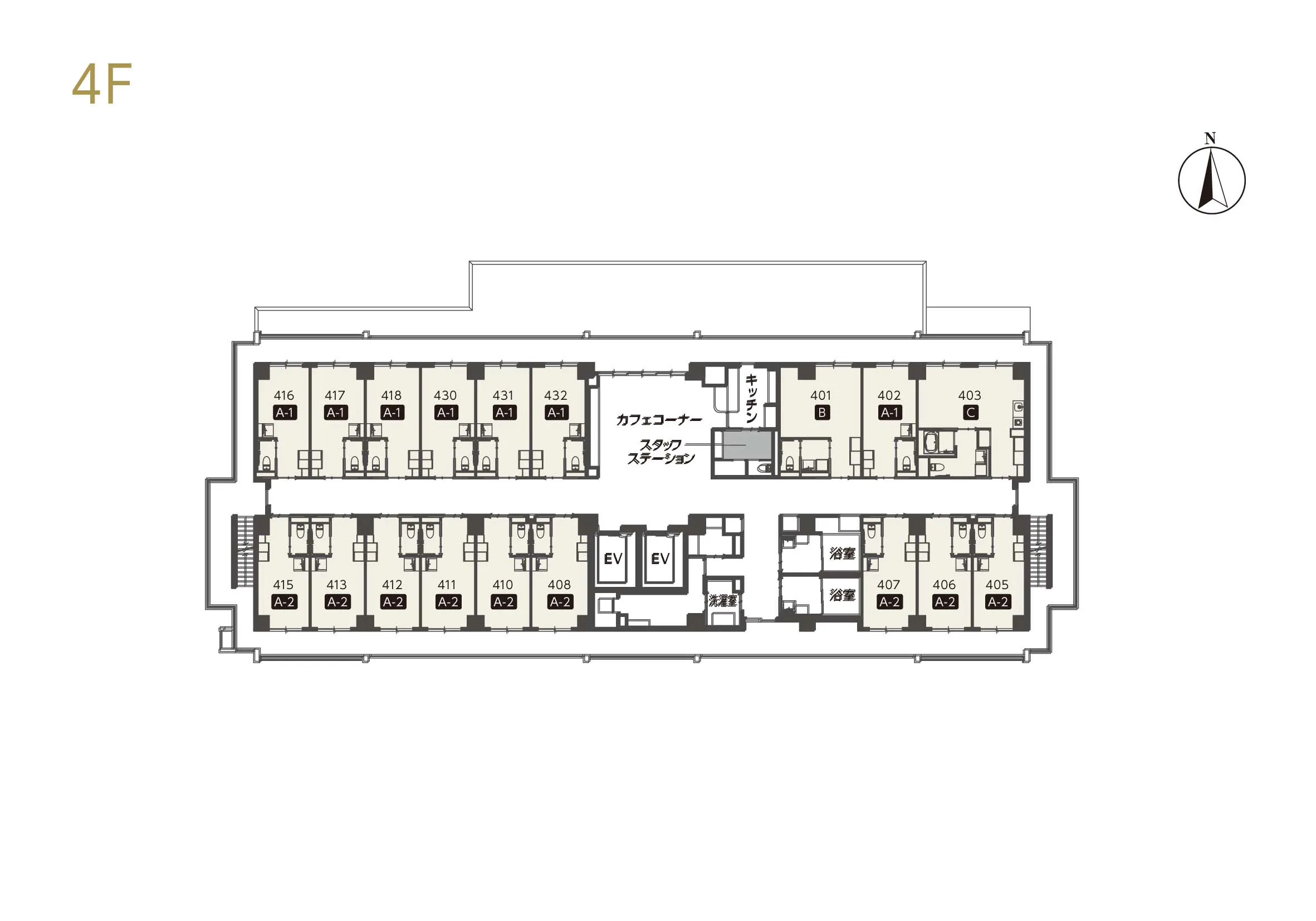 チャーム明石西新町 間取図