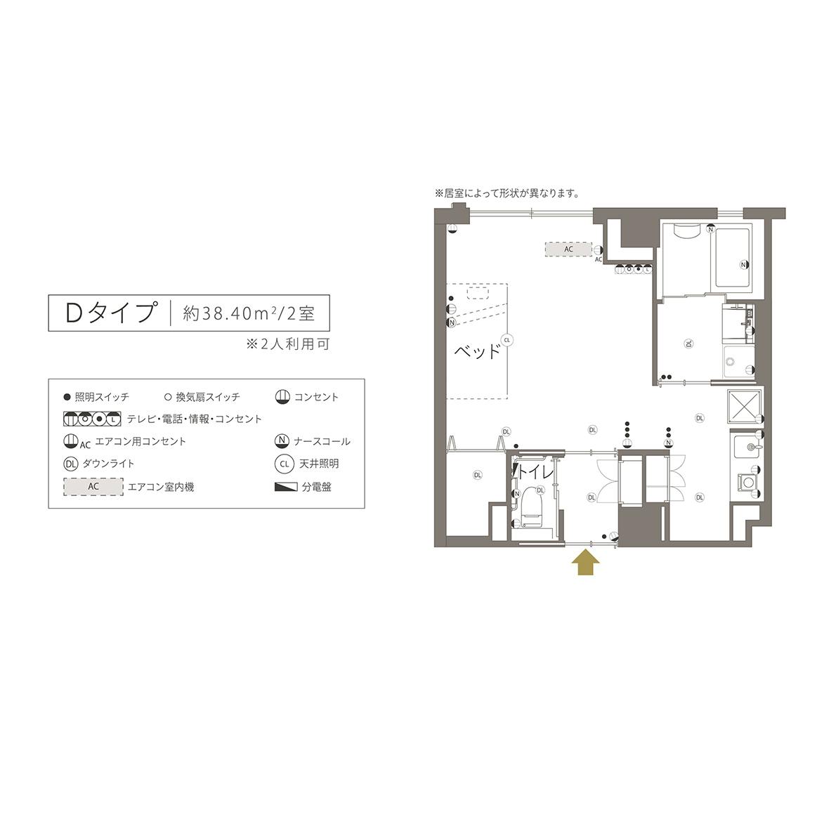 チャームプレミア山手町 間取図