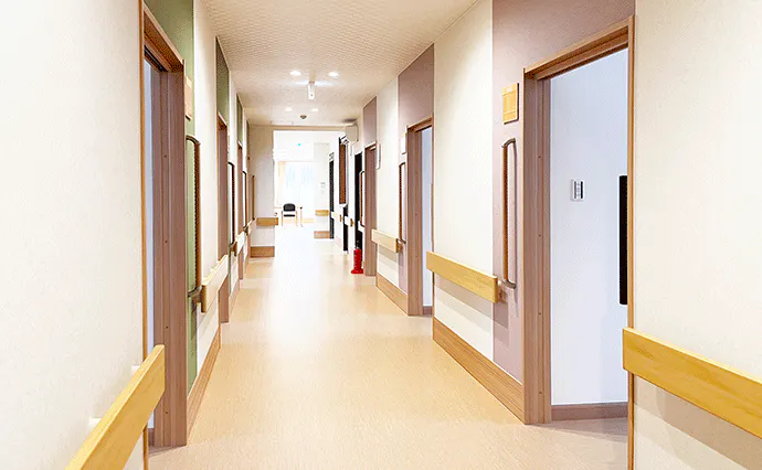 ヒューマンライフケア岩倉グループホーム 廊下