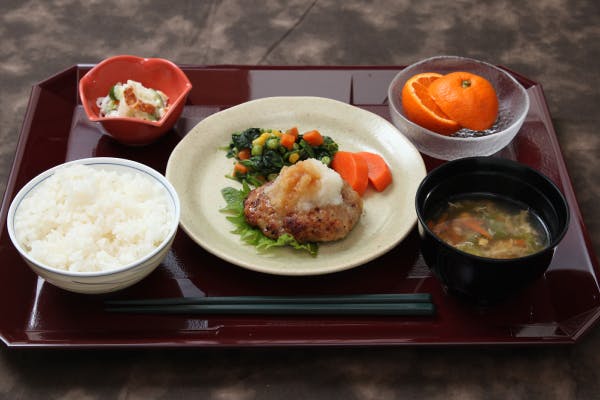 あずみ苑 グランデ矢板 ある日の昼食