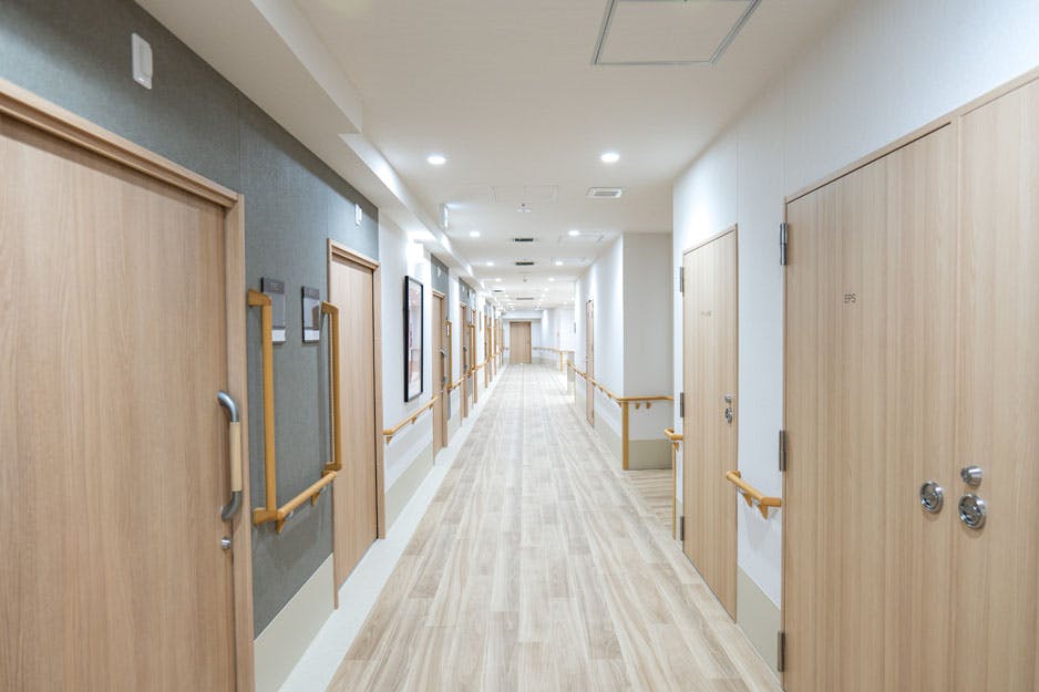 リアンレーヴ緑園都市 1階廊下