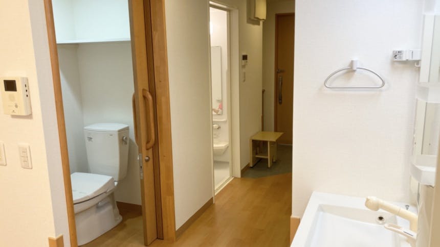 そんぽの家Ｓ城北 トイレ洗面
