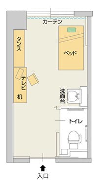 チャームスイート京都桂川 間取図