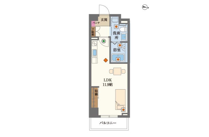 グランドマスト町田 間取図