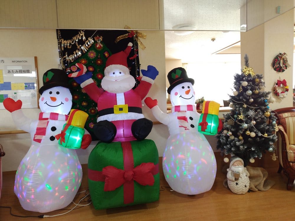 住宅型有料老人ホームあたみ翔裕館 クリスマス